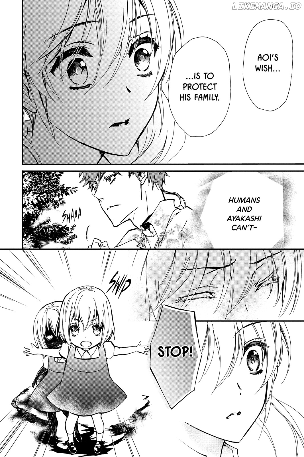 Momochi-san Chi no Ayakashi Ouji chapter 32 - page 26