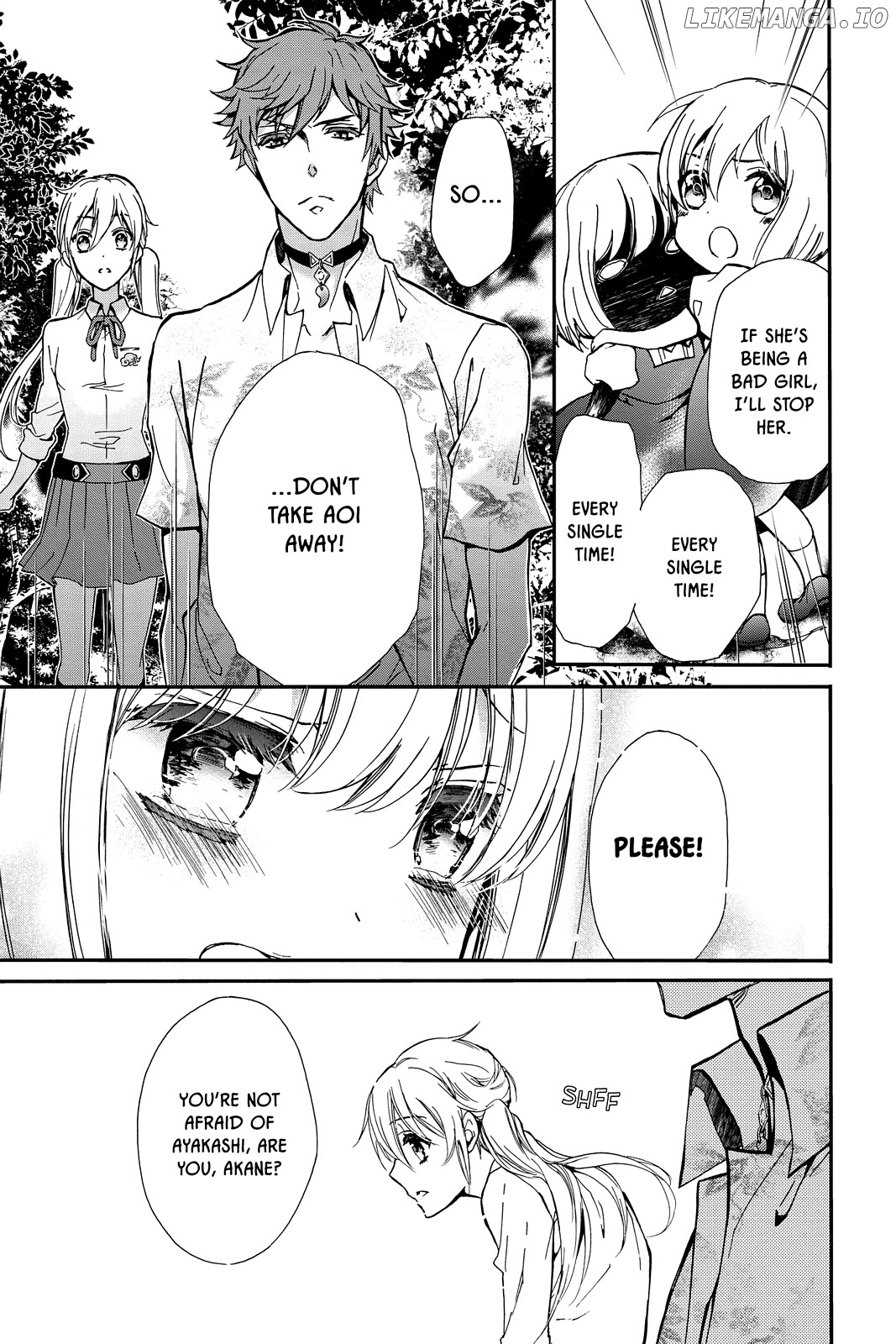 Momochi-san Chi no Ayakashi Ouji chapter 32 - page 29