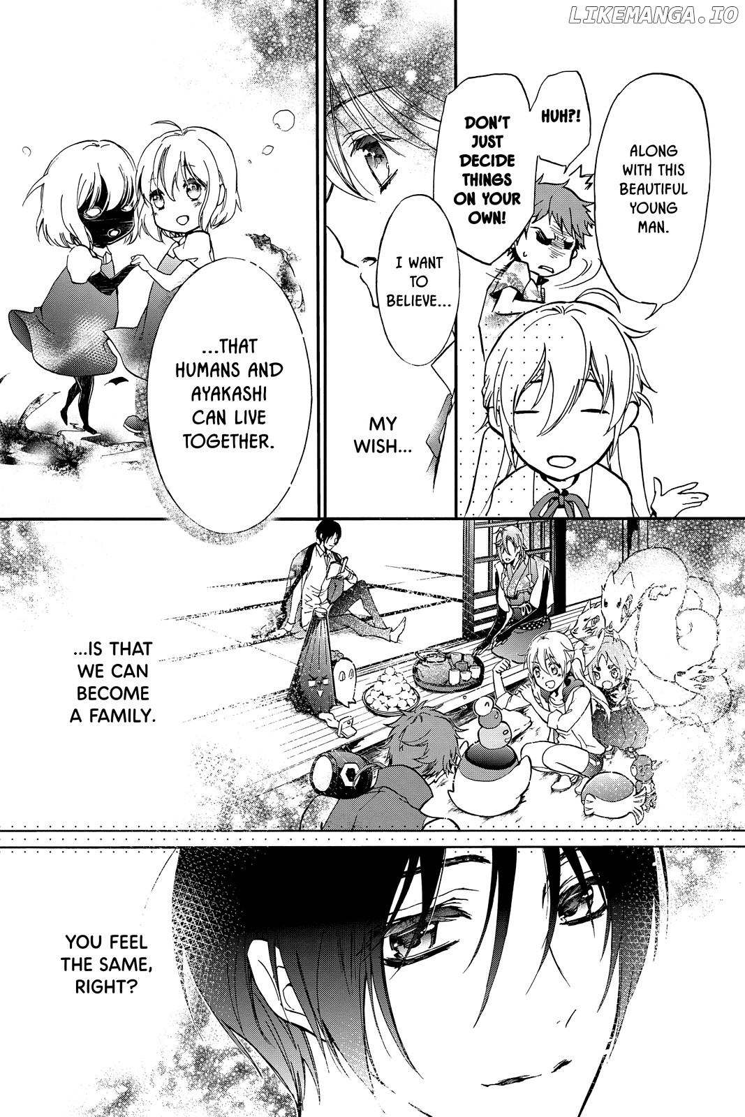 Momochi-san Chi no Ayakashi Ouji chapter 32 - page 32