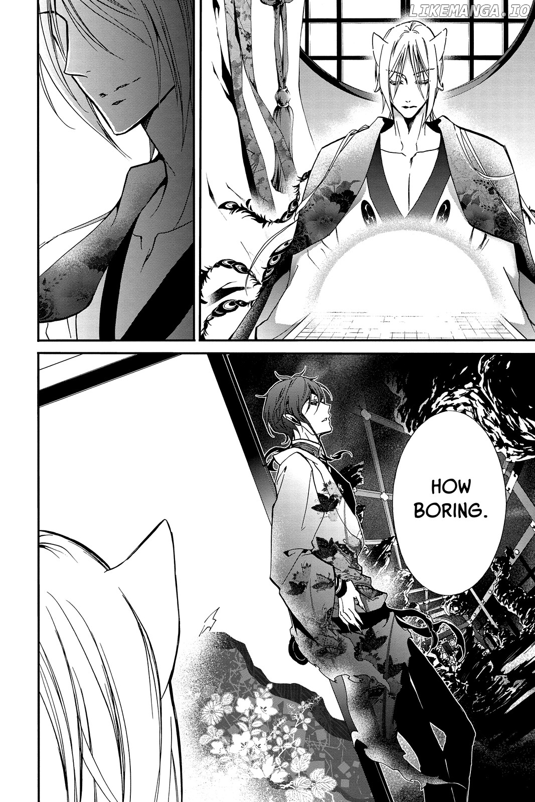Momochi-san Chi no Ayakashi Ouji chapter 32 - page 34
