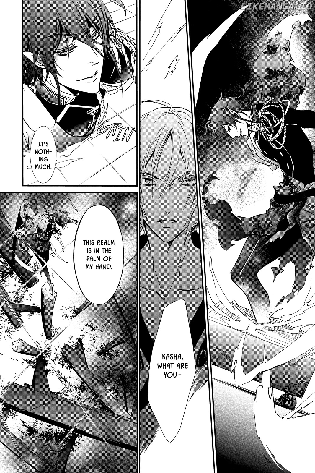Momochi-san Chi no Ayakashi Ouji chapter 32 - page 36