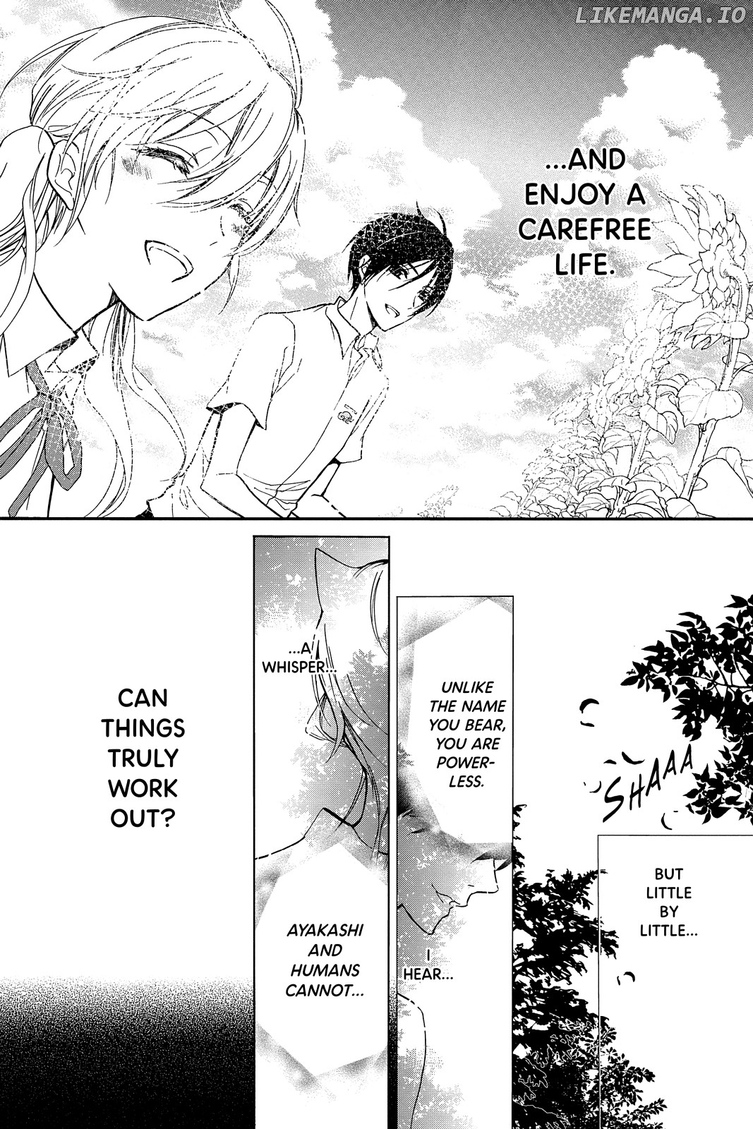 Momochi-san Chi no Ayakashi Ouji chapter 32 - page 8