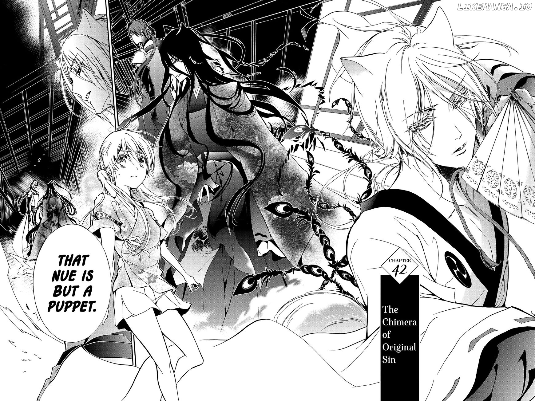 Momochi-san Chi no Ayakashi Ouji chapter 42 - page 2