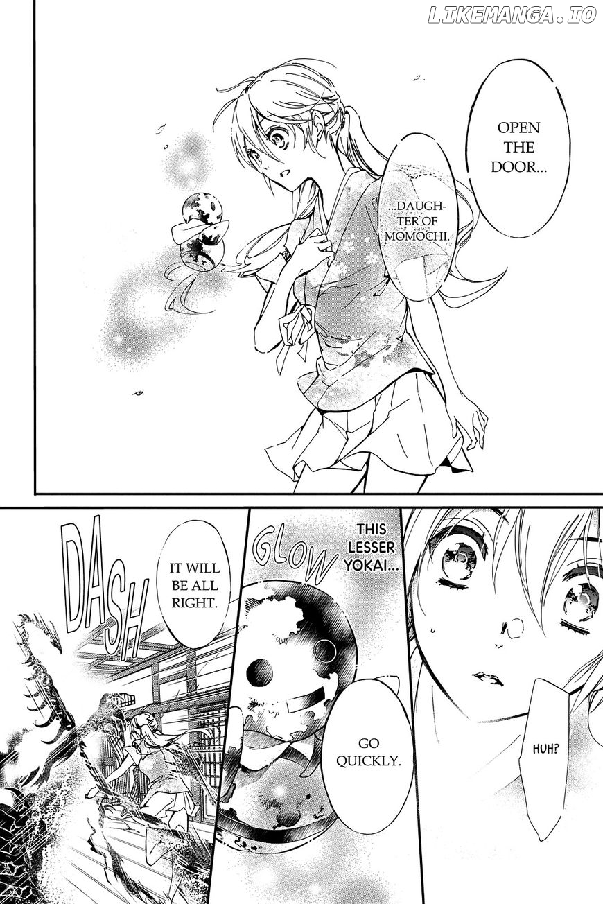 Momochi-san Chi no Ayakashi Ouji chapter 42 - page 9