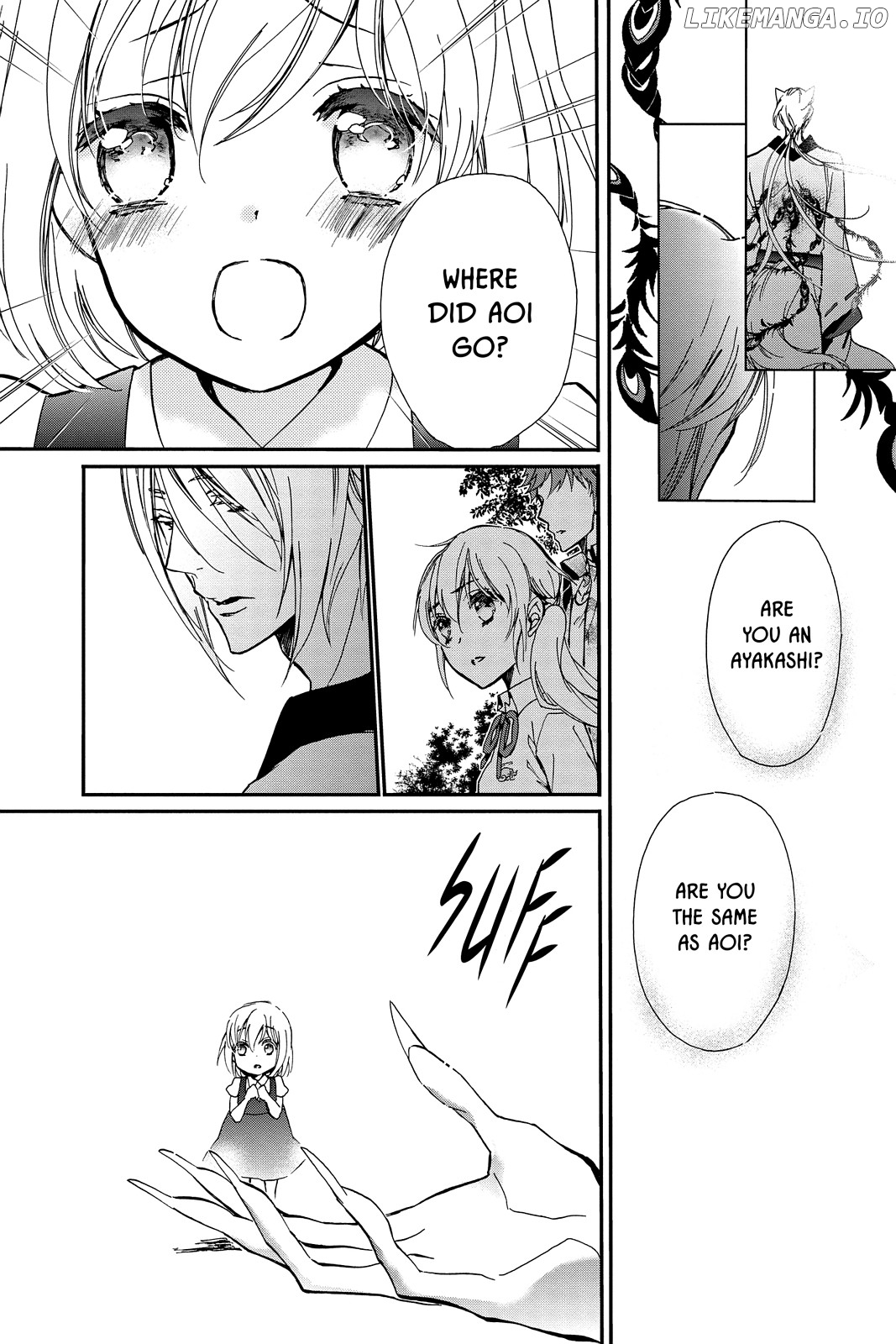 Momochi-san Chi no Ayakashi Ouji chapter 33 - page 12