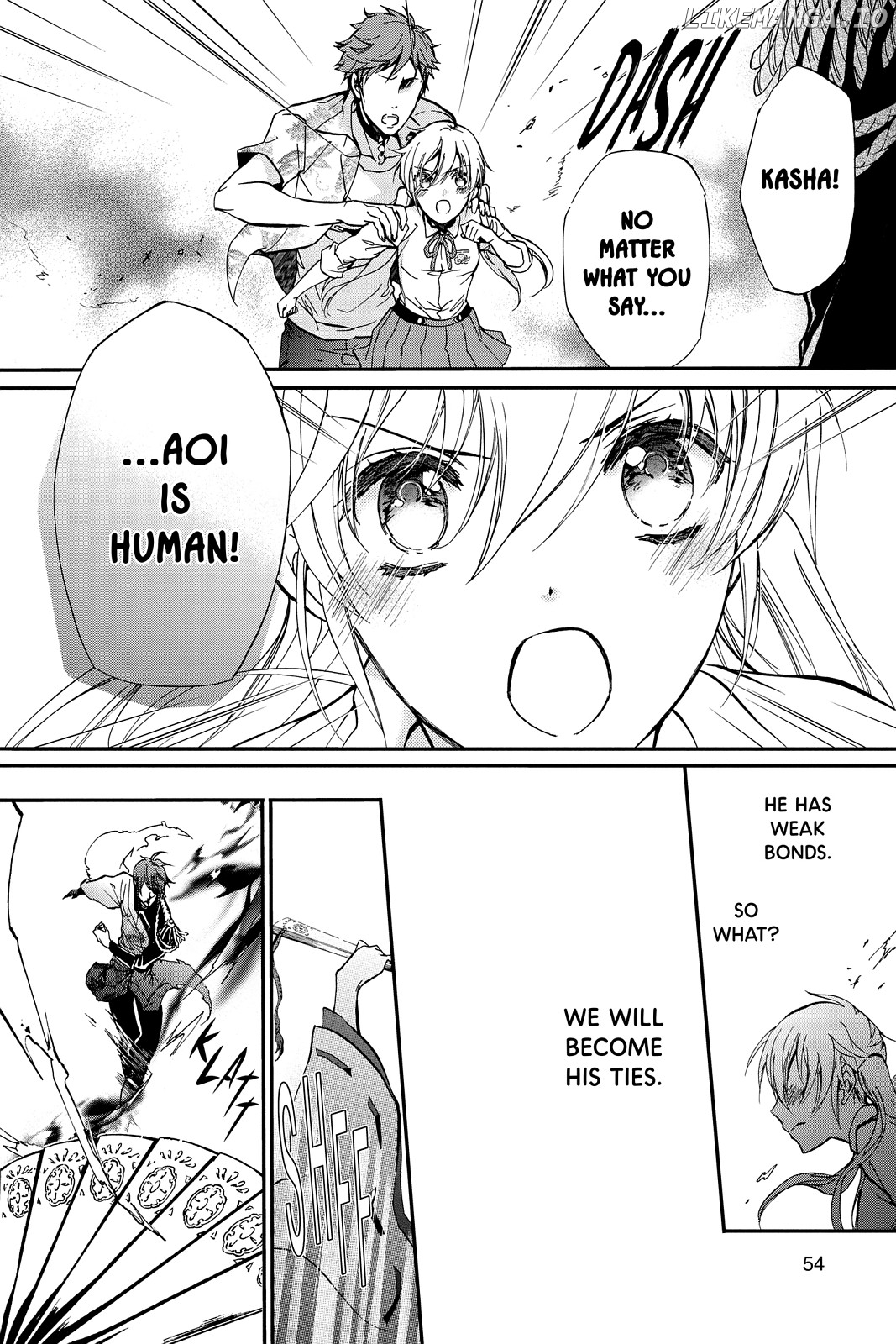 Momochi-san Chi no Ayakashi Ouji chapter 33 - page 8