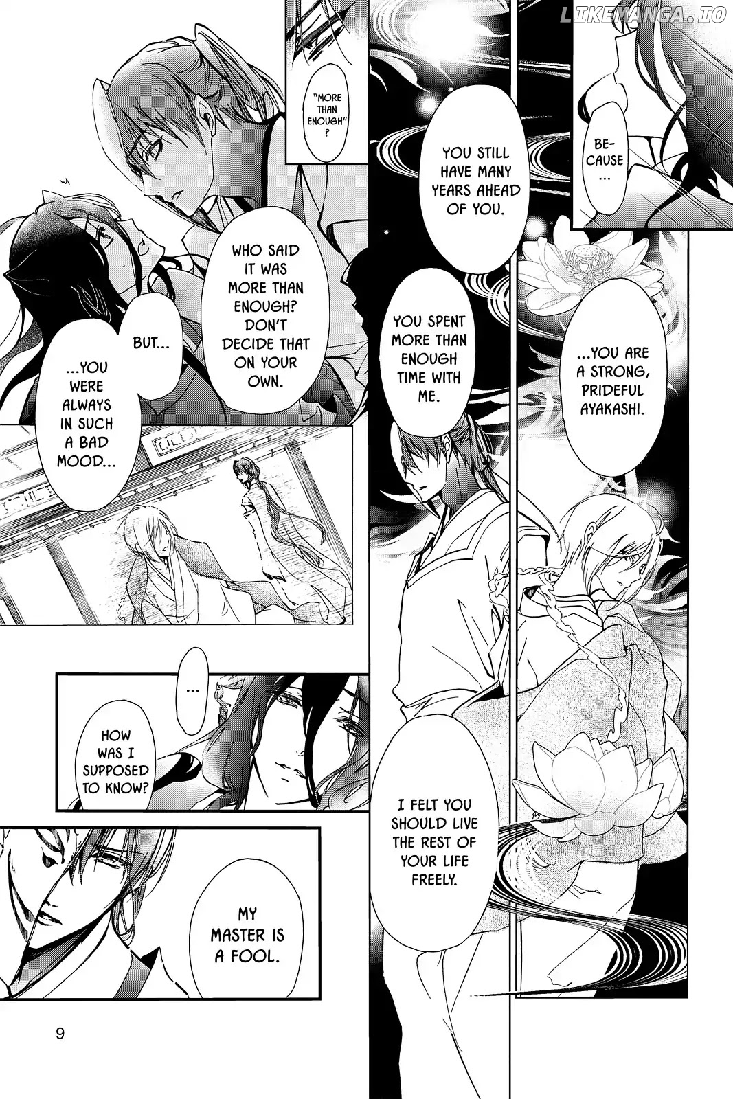 Momochi-san Chi no Ayakashi Ouji chapter 43 - page 10