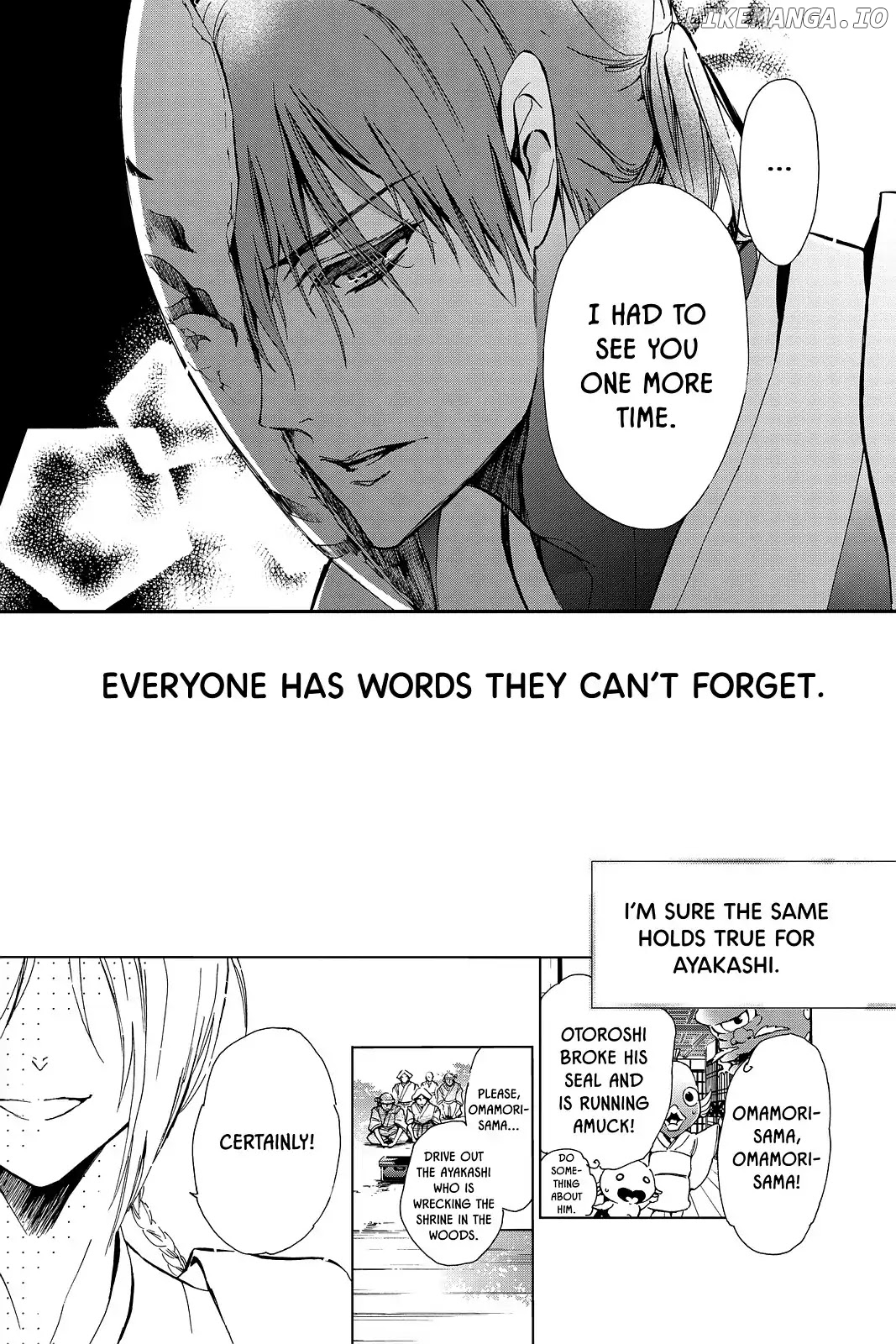 Momochi-san Chi no Ayakashi Ouji chapter 43 - page 11