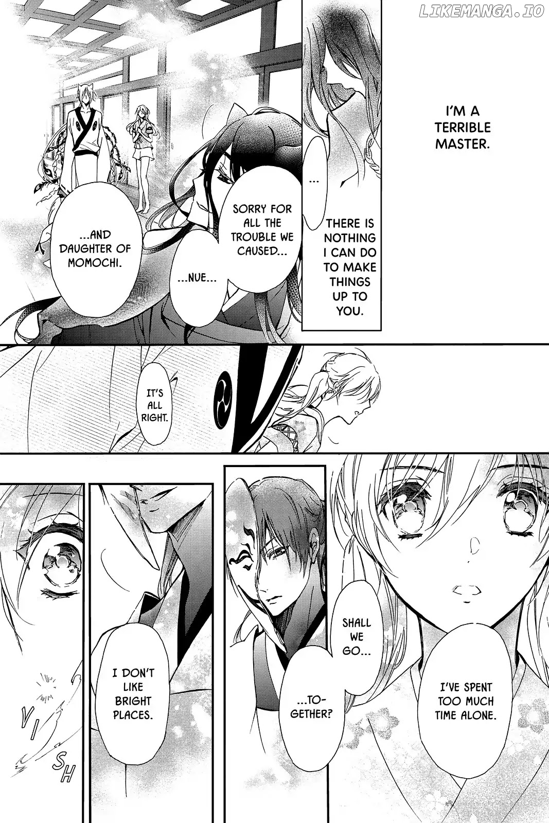 Momochi-san Chi no Ayakashi Ouji chapter 43 - page 20