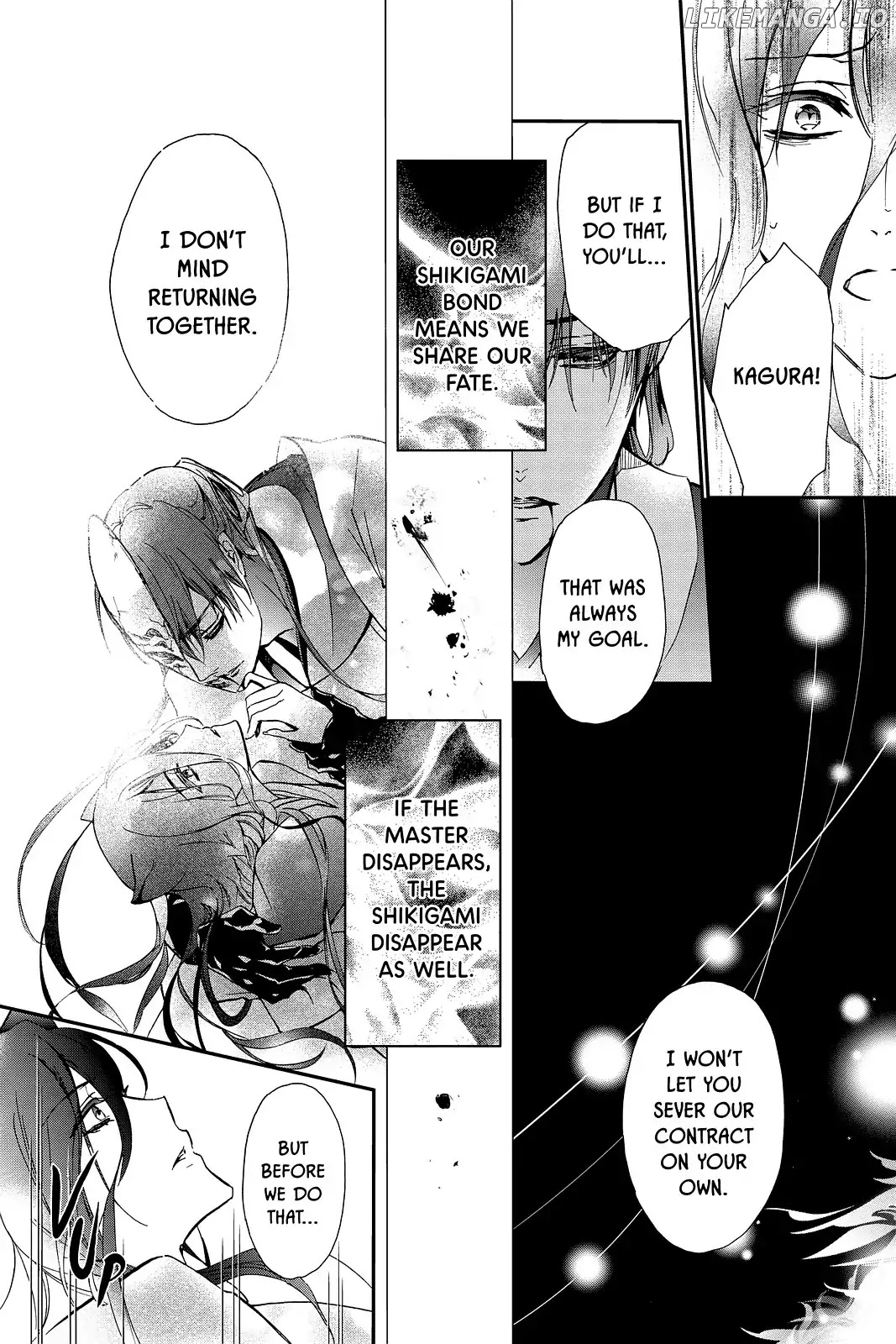 Momochi-san Chi no Ayakashi Ouji chapter 43 - page 22