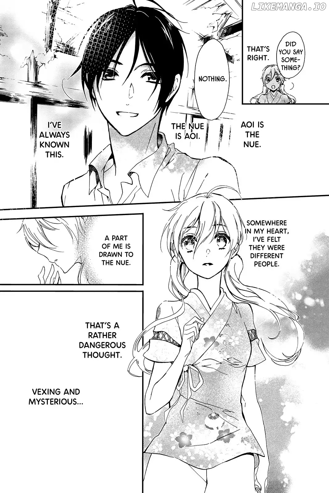 Momochi-san Chi no Ayakashi Ouji chapter 43 - page 36
