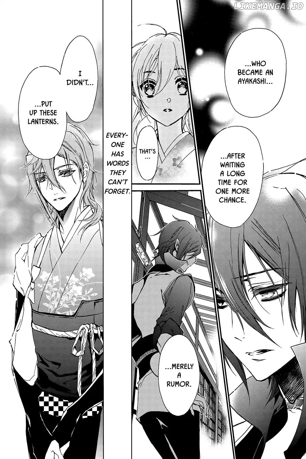 Momochi-san Chi no Ayakashi Ouji chapter 43 - page 39
