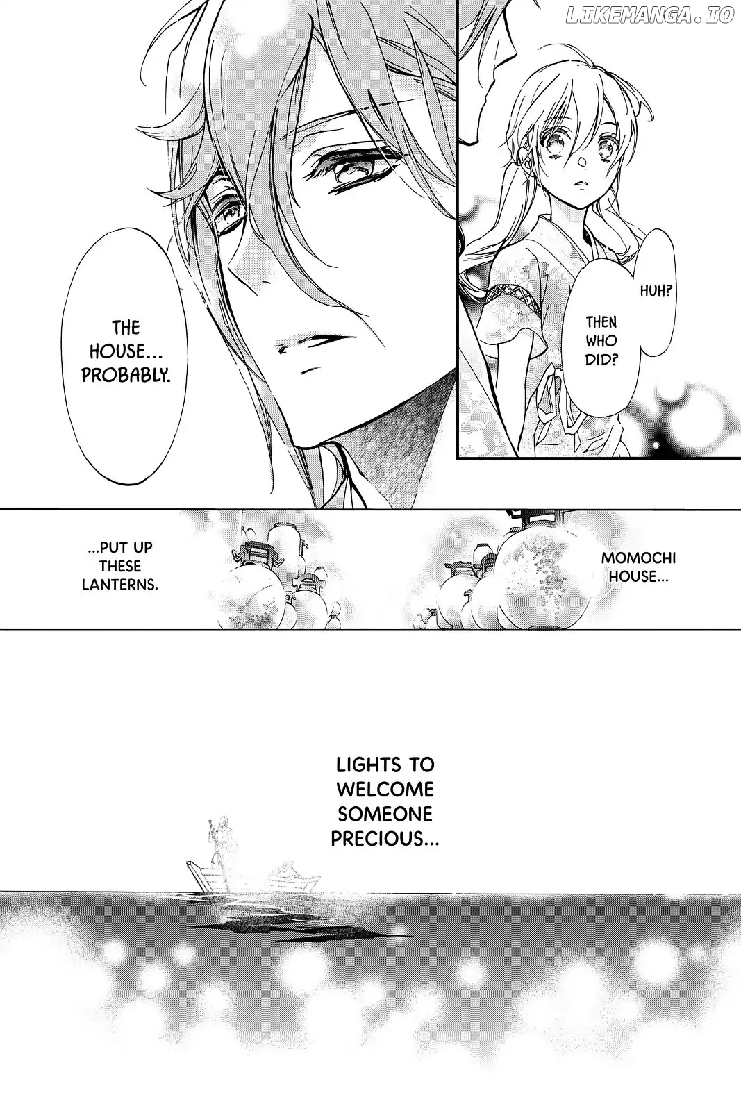 Momochi-san Chi no Ayakashi Ouji chapter 43 - page 40