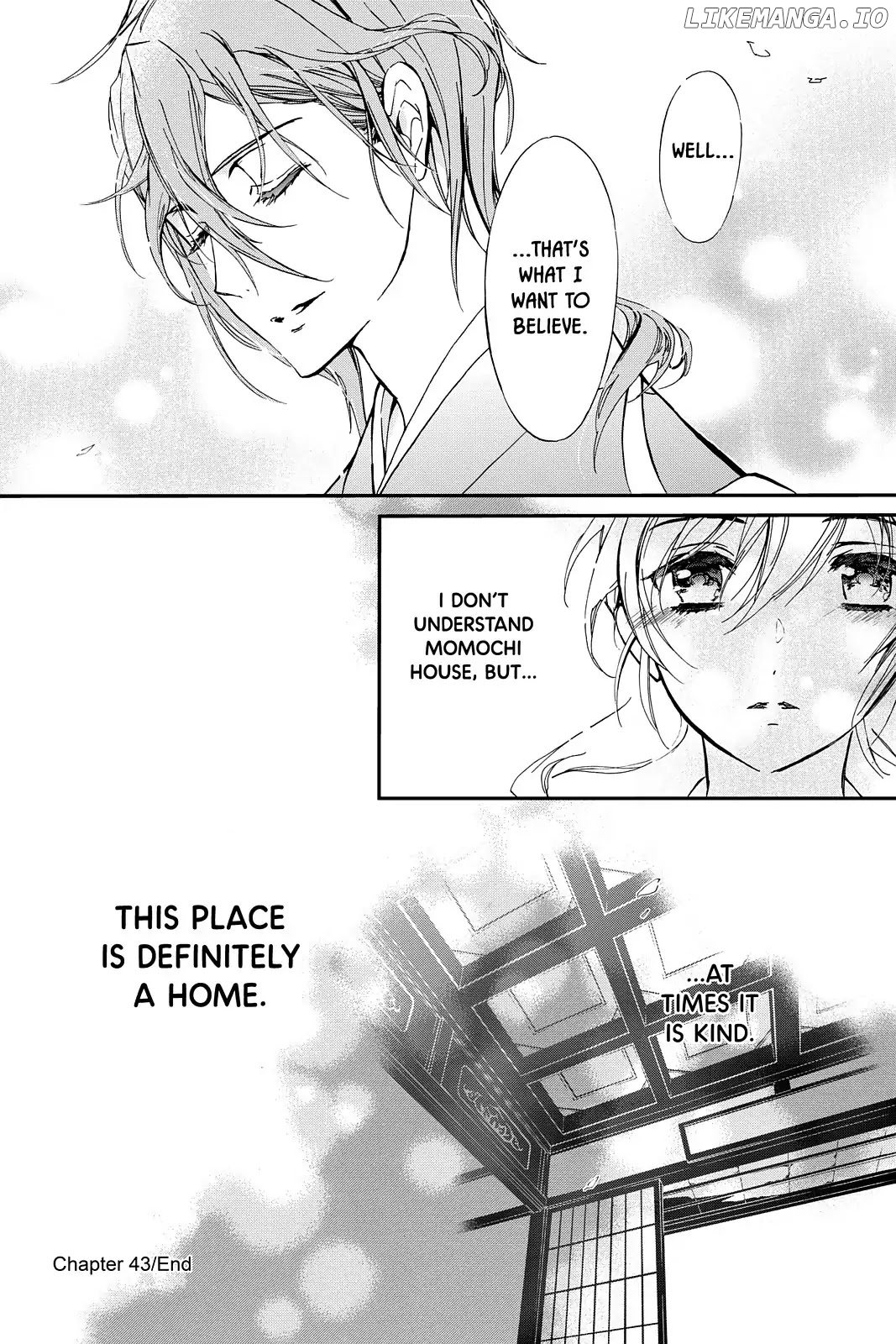 Momochi-san Chi no Ayakashi Ouji chapter 43 - page 42