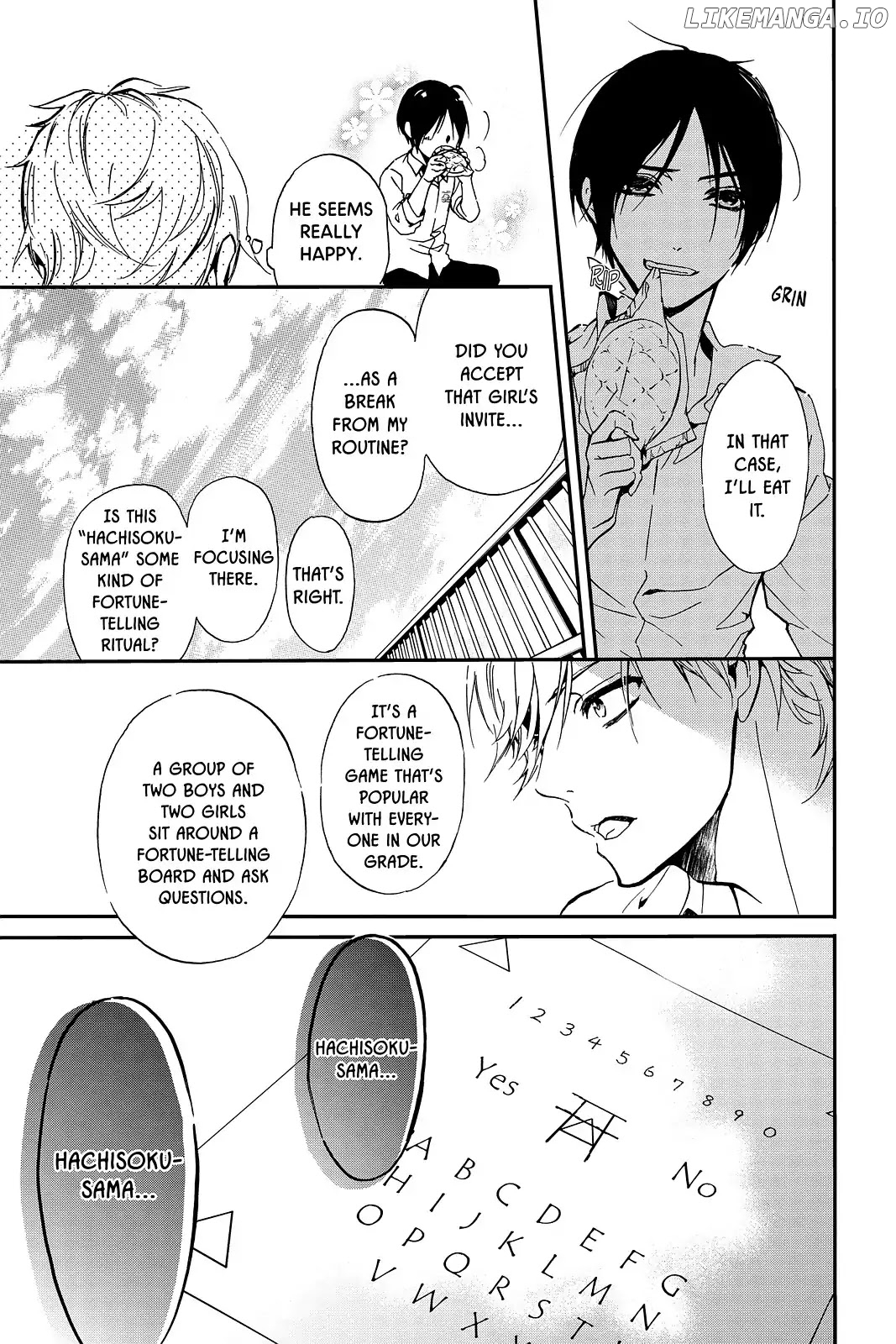 Momochi-san Chi no Ayakashi Ouji chapter 44 - page 13