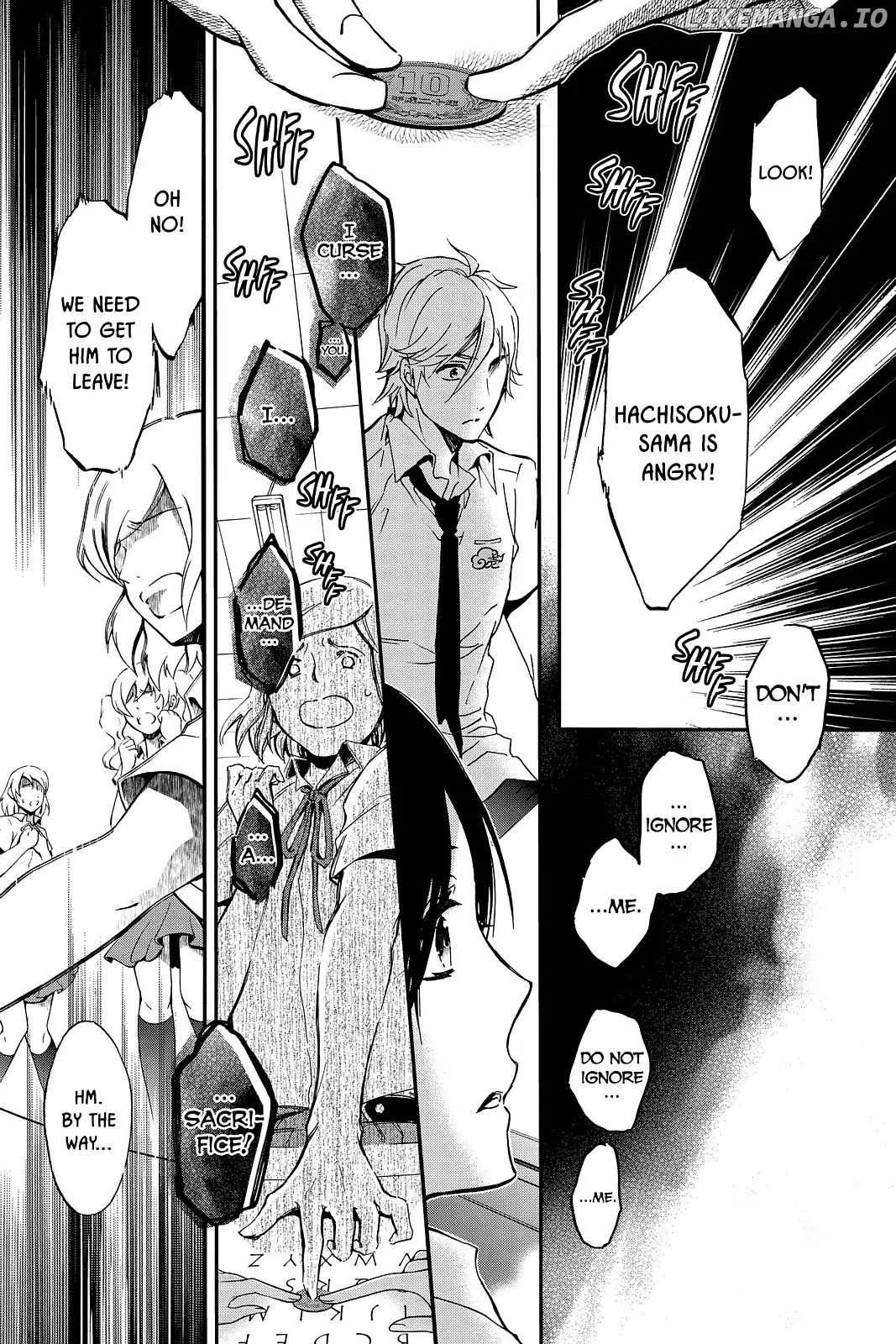 Momochi-san Chi no Ayakashi Ouji chapter 44 - page 19