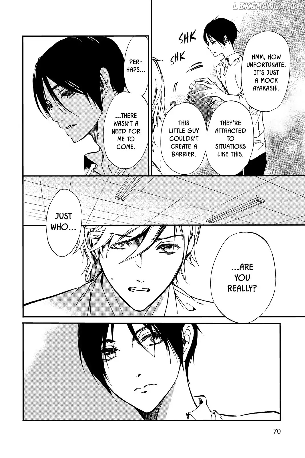 Momochi-san Chi no Ayakashi Ouji chapter 44 - page 24