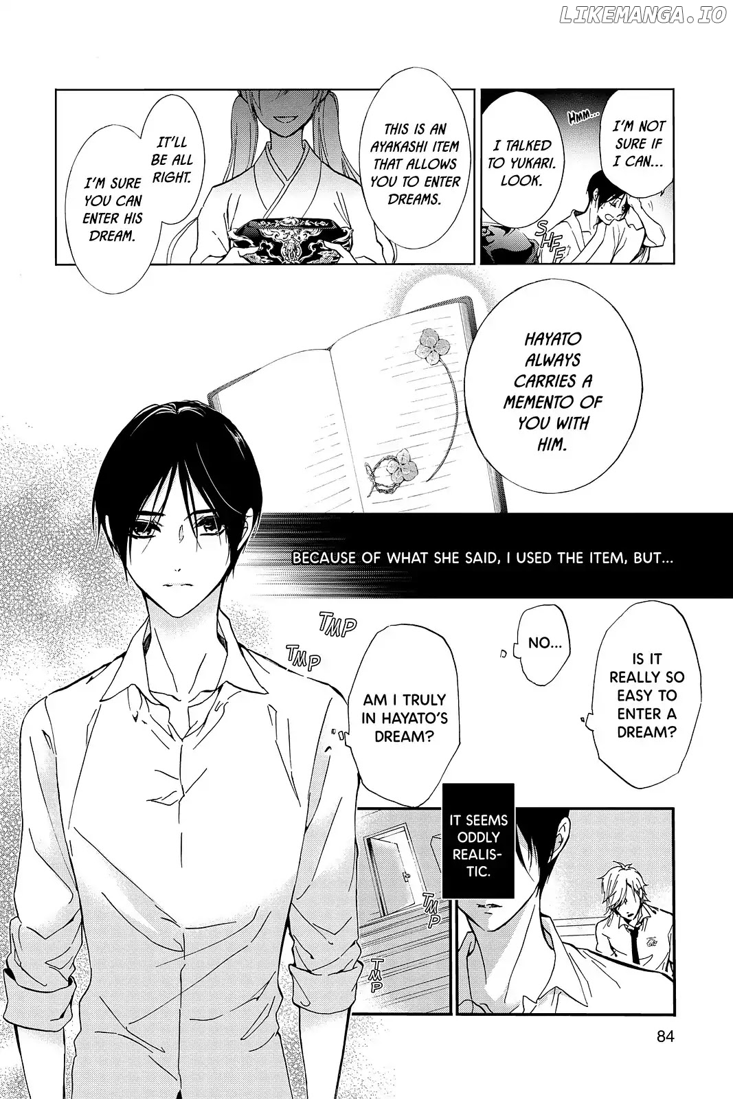 Momochi-san Chi no Ayakashi Ouji chapter 45 - page 4