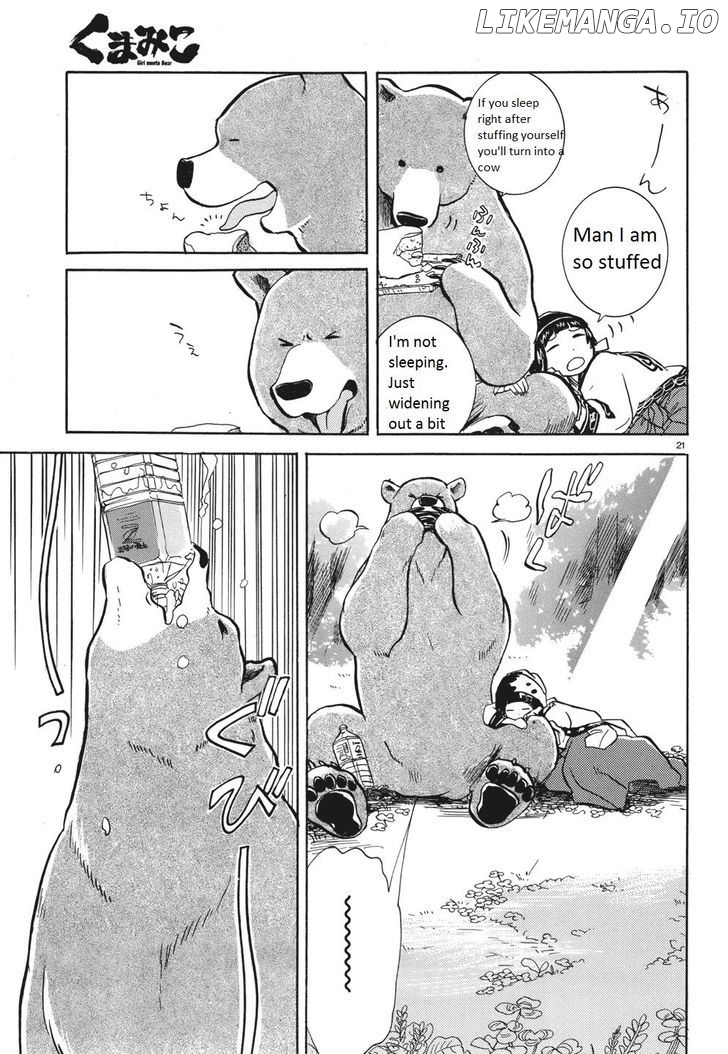 Kumamiko - Girl Meets Bear chapter 3 - page 21