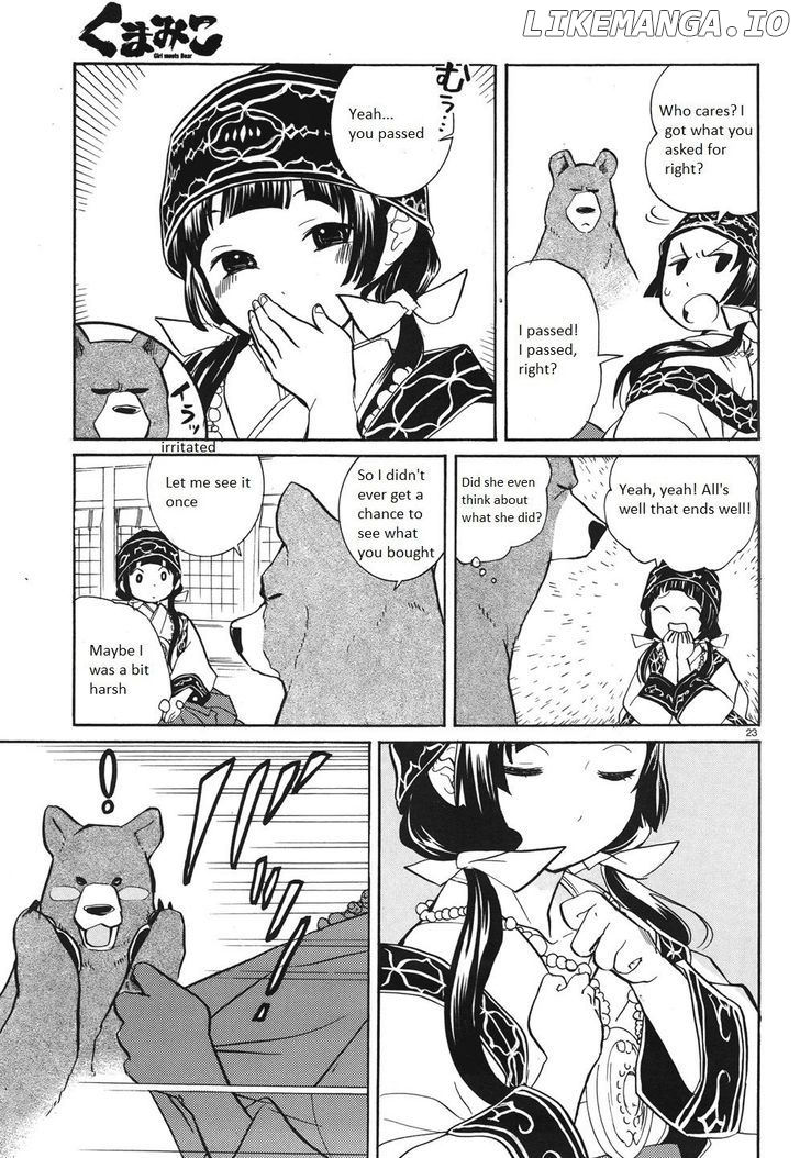 Kumamiko - Girl Meets Bear chapter 5 - page 23