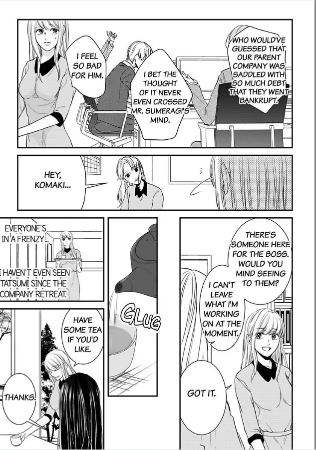 Daremo Shiranai Karada Goin Shacho To Okutena Kohai Ni Nerawarete Chapter 5 - page 3