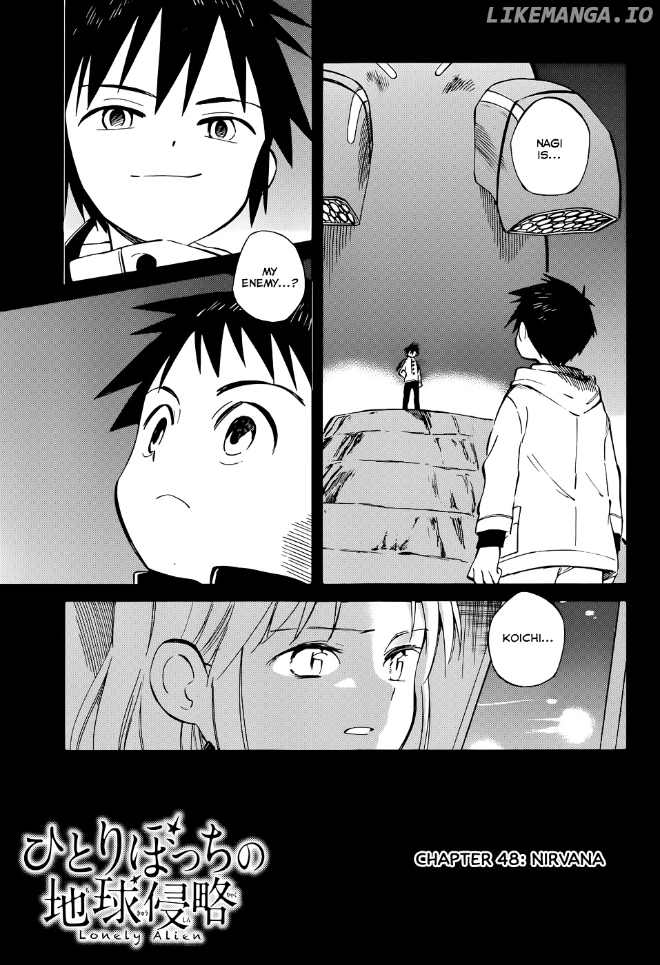 Hitoribocchi no Chikyuu Shinryaku chapter 48 - page 1