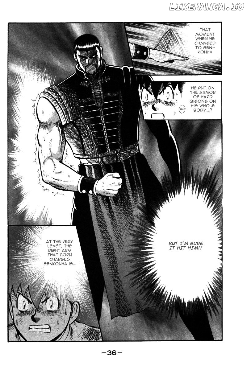 Shin Tekken Chinmi chapter 86 - page 35