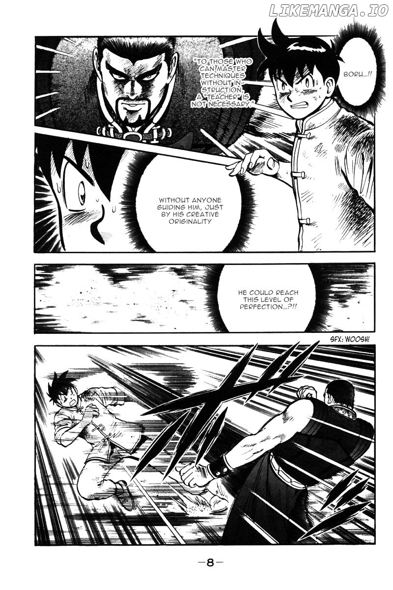 Shin Tekken Chinmi chapter 86 - page 8