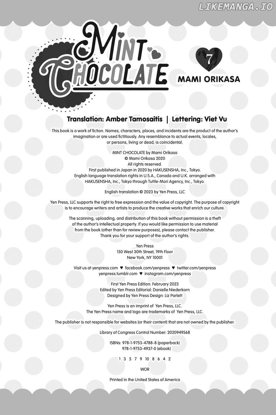 Mint Chocolate chapter 36.5 - page 7