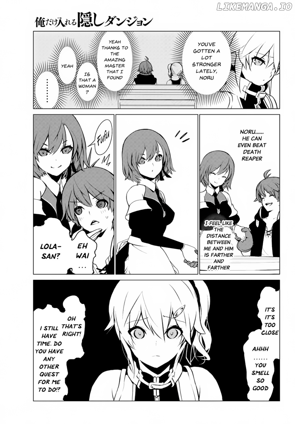 Ore dake Haireru Kakushi Dungeon: Kossori Kitaete Sekai Saikyou chapter 5 - page 24