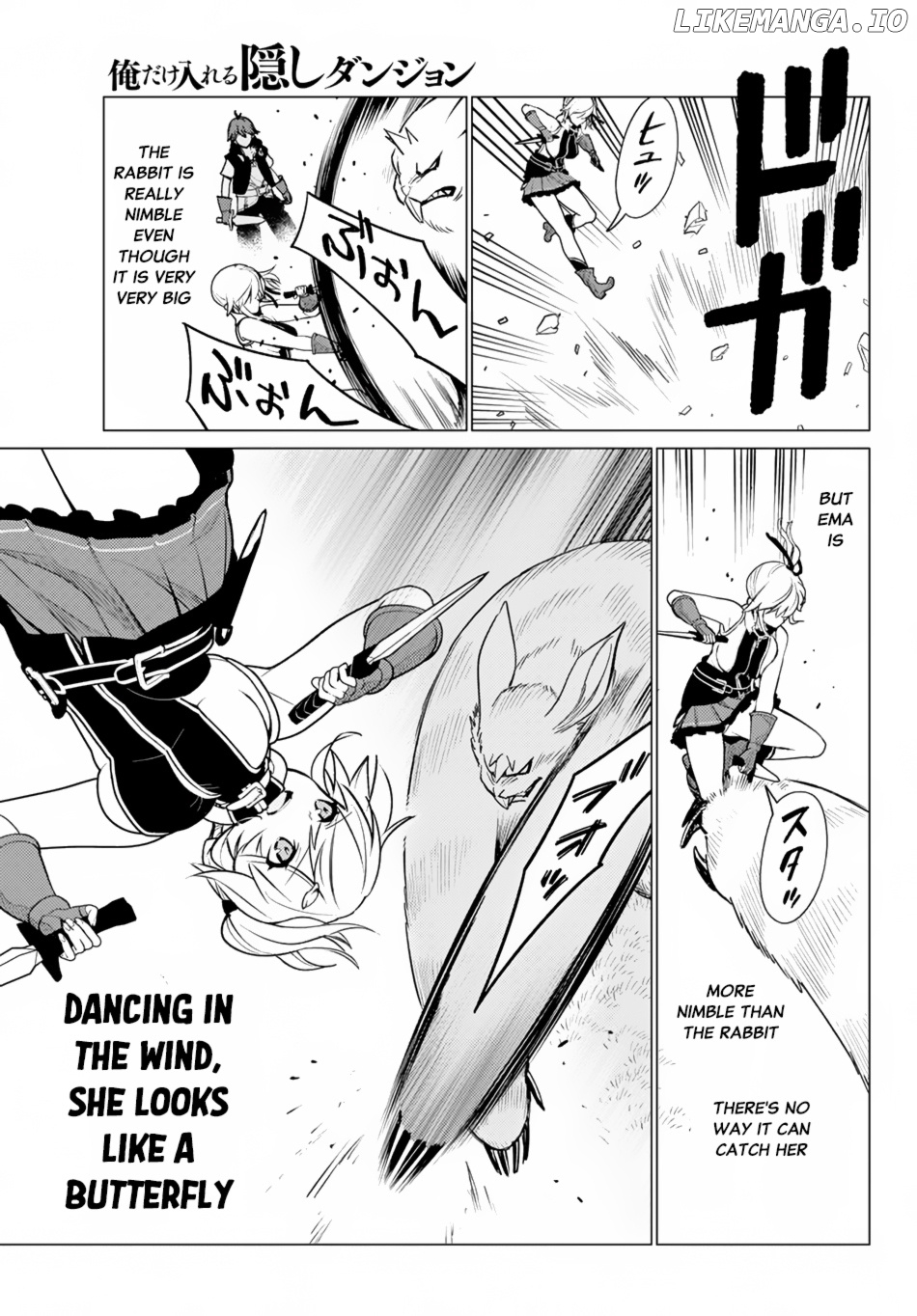 Ore dake Haireru Kakushi Dungeon: Kossori Kitaete Sekai Saikyou chapter 6 - page 12