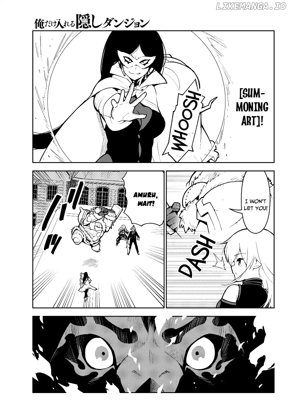 Ore dake Haireru Kakushi Dungeon: Kossori Kitaete Sekai Saikyou chapter 29.1 - page 6