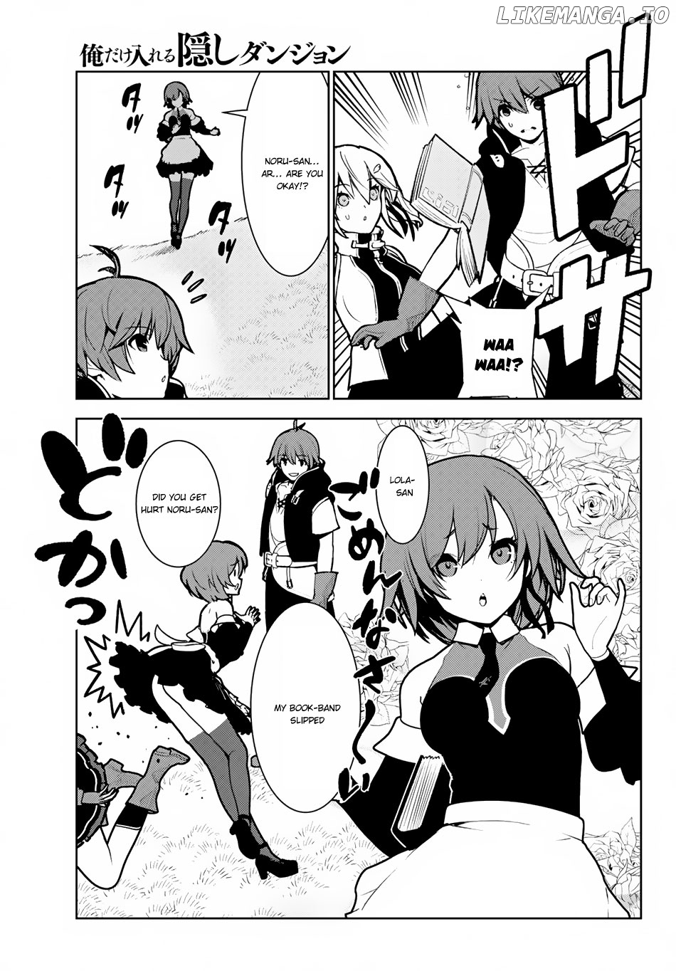 Ore dake Haireru Kakushi Dungeon: Kossori Kitaete Sekai Saikyou chapter 8 - page 8