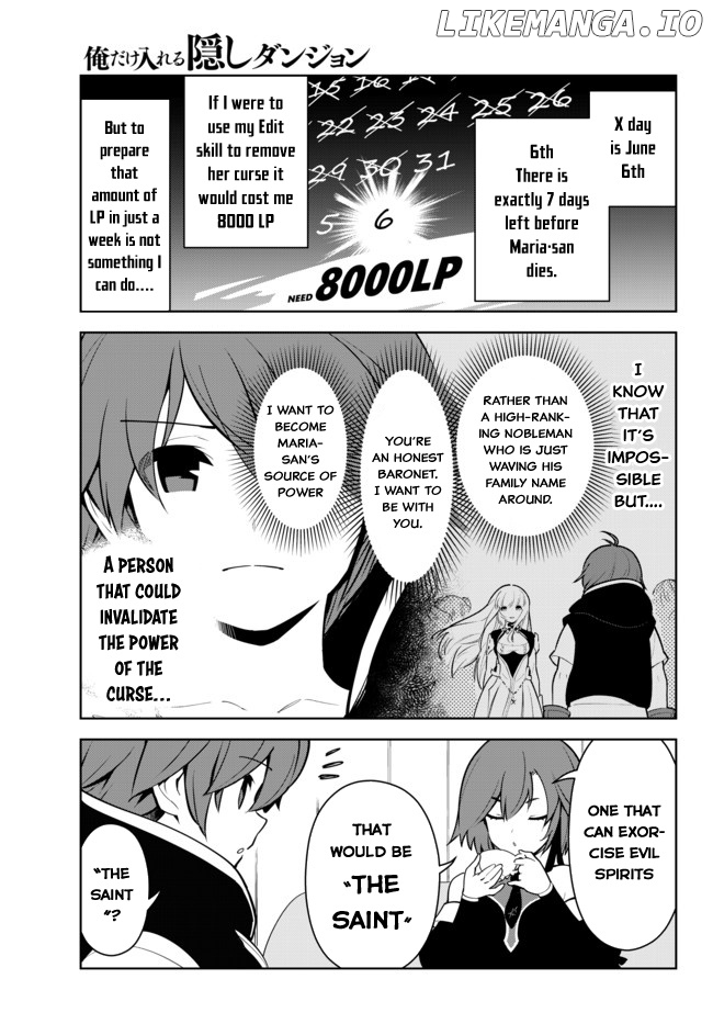 Ore dake Haireru Kakushi Dungeon: Kossori Kitaete Sekai Saikyou chapter 9 - page 27