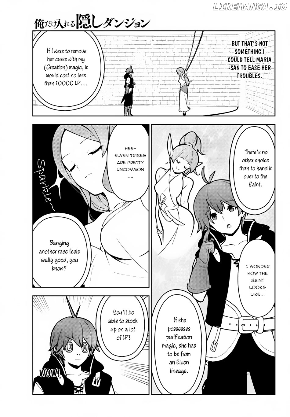 Ore dake Haireru Kakushi Dungeon: Kossori Kitaete Sekai Saikyou chapter 10 - page 8