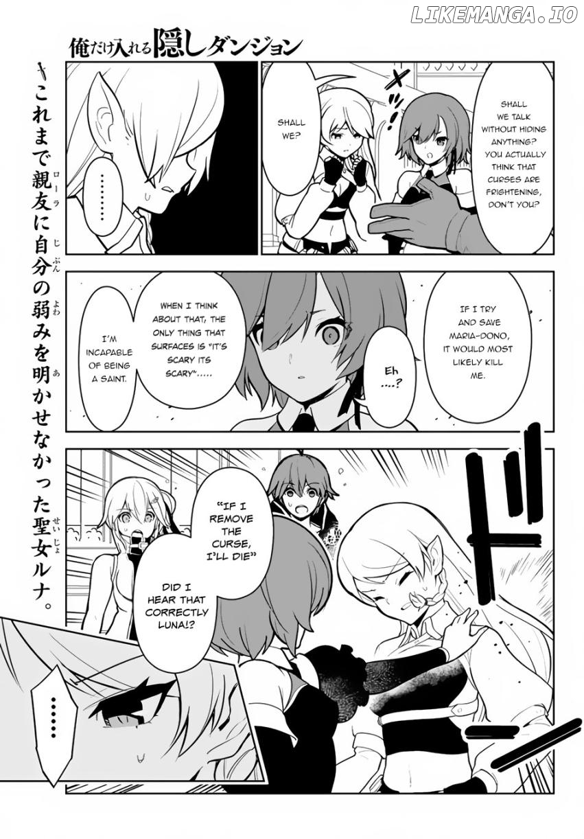 Ore dake Haireru Kakushi Dungeon: Kossori Kitaete Sekai Saikyou chapter 11.2 - page 2