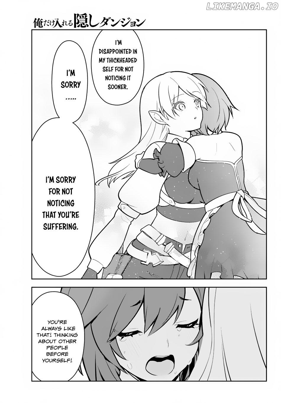 Ore dake Haireru Kakushi Dungeon: Kossori Kitaete Sekai Saikyou chapter 11.2 - page 4