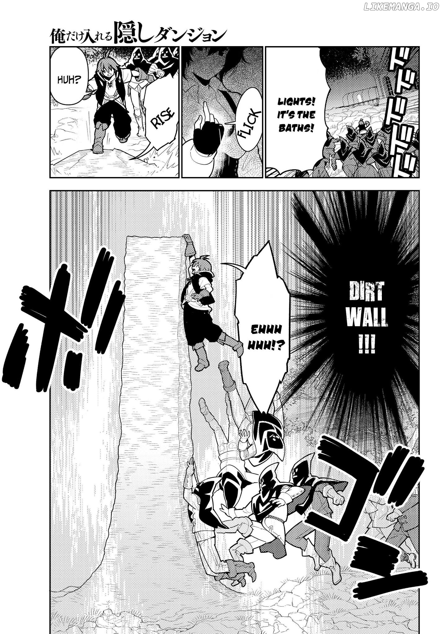 Ore dake Haireru Kakushi Dungeon: Kossori Kitaete Sekai Saikyou chapter 34 - page 8