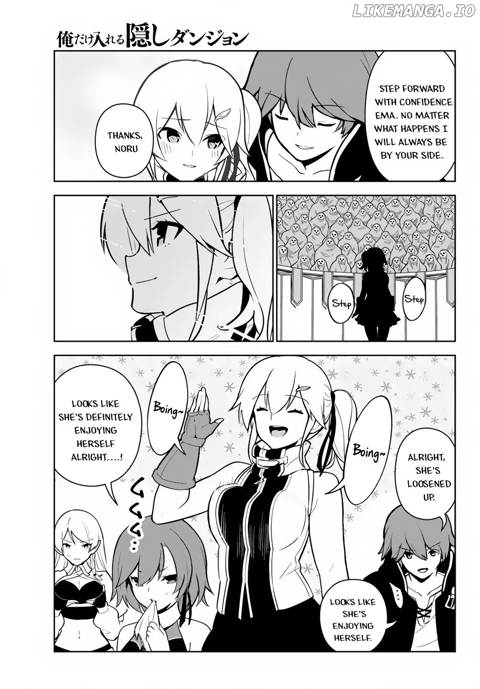 Ore dake Haireru Kakushi Dungeon: Kossori Kitaete Sekai Saikyou chapter 12 - page 12