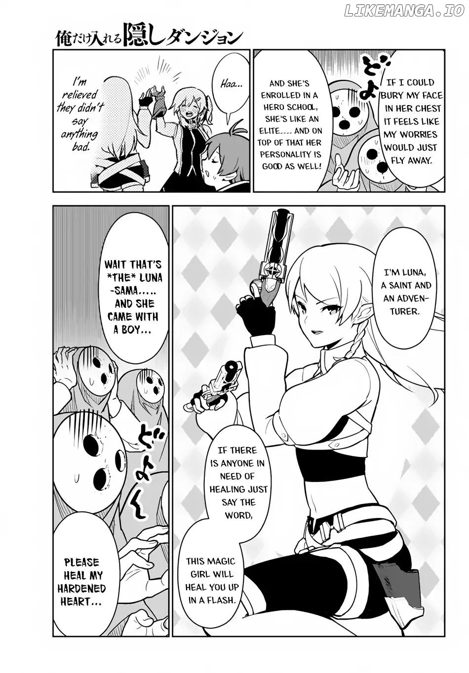 Ore dake Haireru Kakushi Dungeon: Kossori Kitaete Sekai Saikyou chapter 12 - page 14