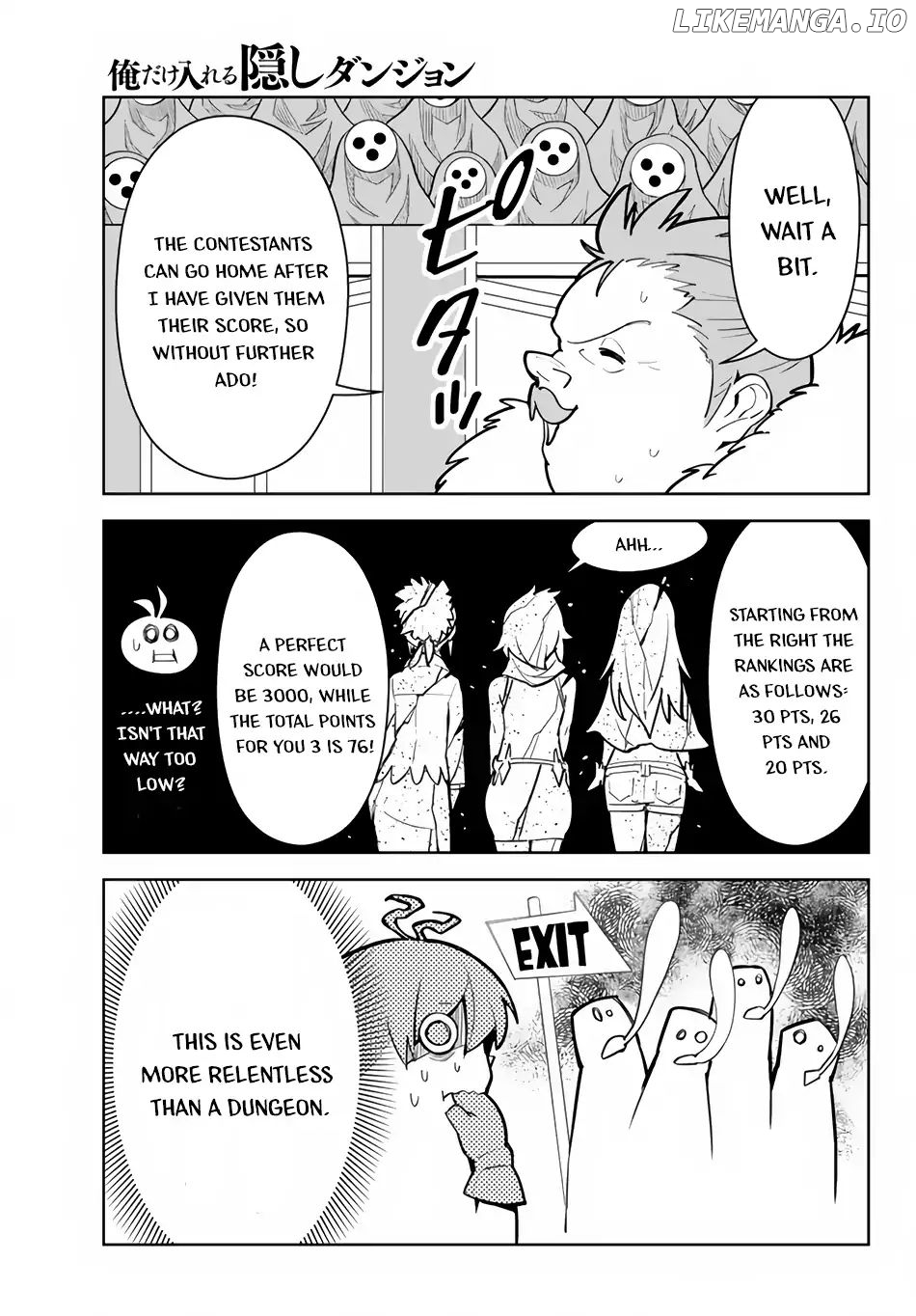 Ore dake Haireru Kakushi Dungeon: Kossori Kitaete Sekai Saikyou chapter 12 - page 8