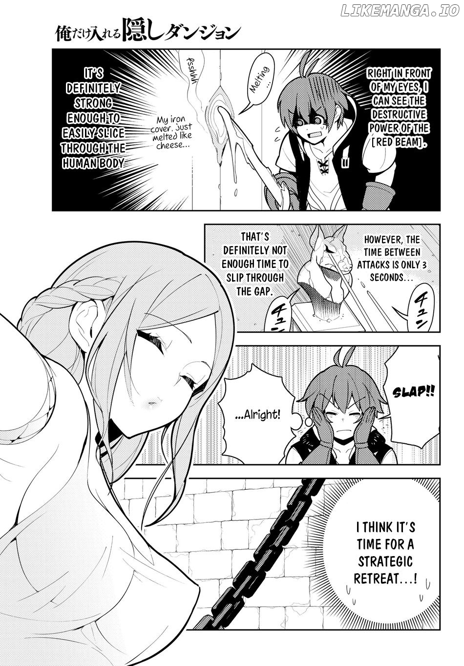 Ore dake Haireru Kakushi Dungeon: Kossori Kitaete Sekai Saikyou chapter 36 - page 4