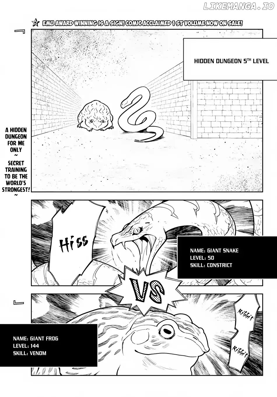 Ore dake Haireru Kakushi Dungeon: Kossori Kitaete Sekai Saikyou chapter 15.1 - page 2