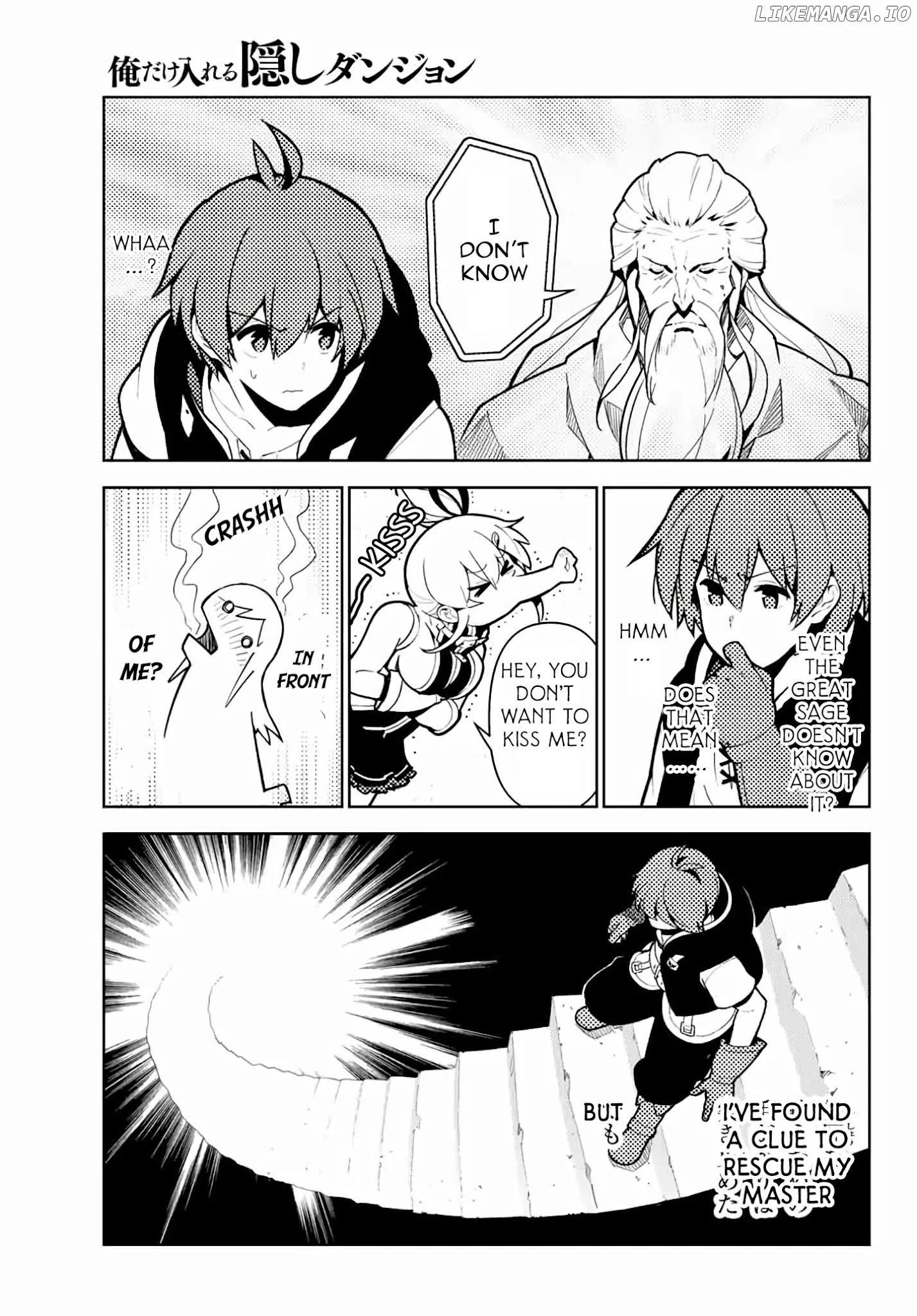 Ore dake Haireru Kakushi Dungeon: Kossori Kitaete Sekai Saikyou chapter 60 - page 14