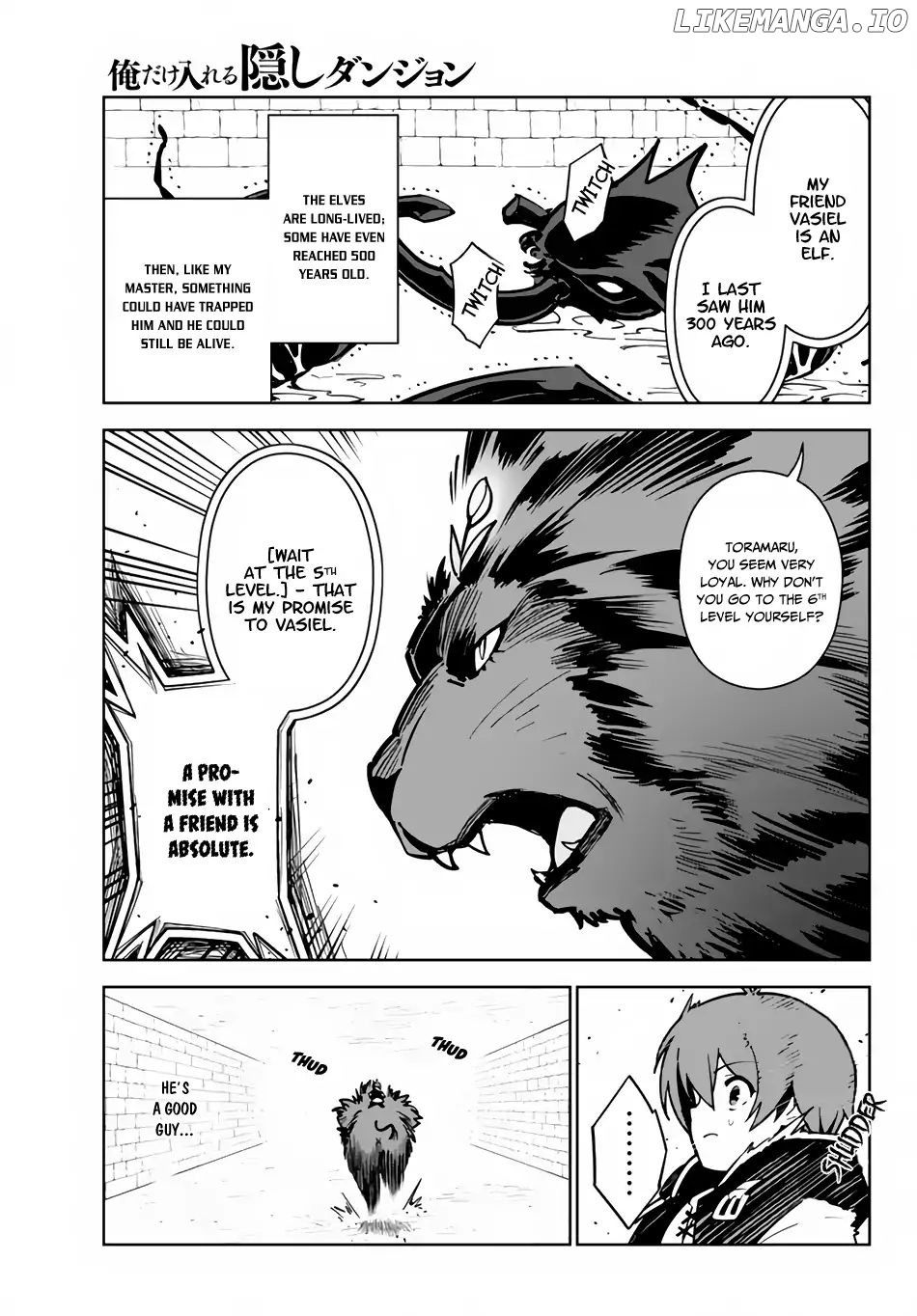Ore dake Haireru Kakushi Dungeon: Kossori Kitaete Sekai Saikyou chapter 15.2 - page 9