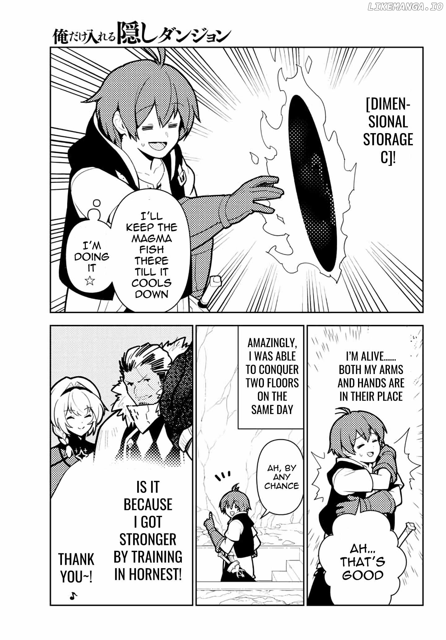 Ore dake Haireru Kakushi Dungeon: Kossori Kitaete Sekai Saikyou chapter 61 - page 20