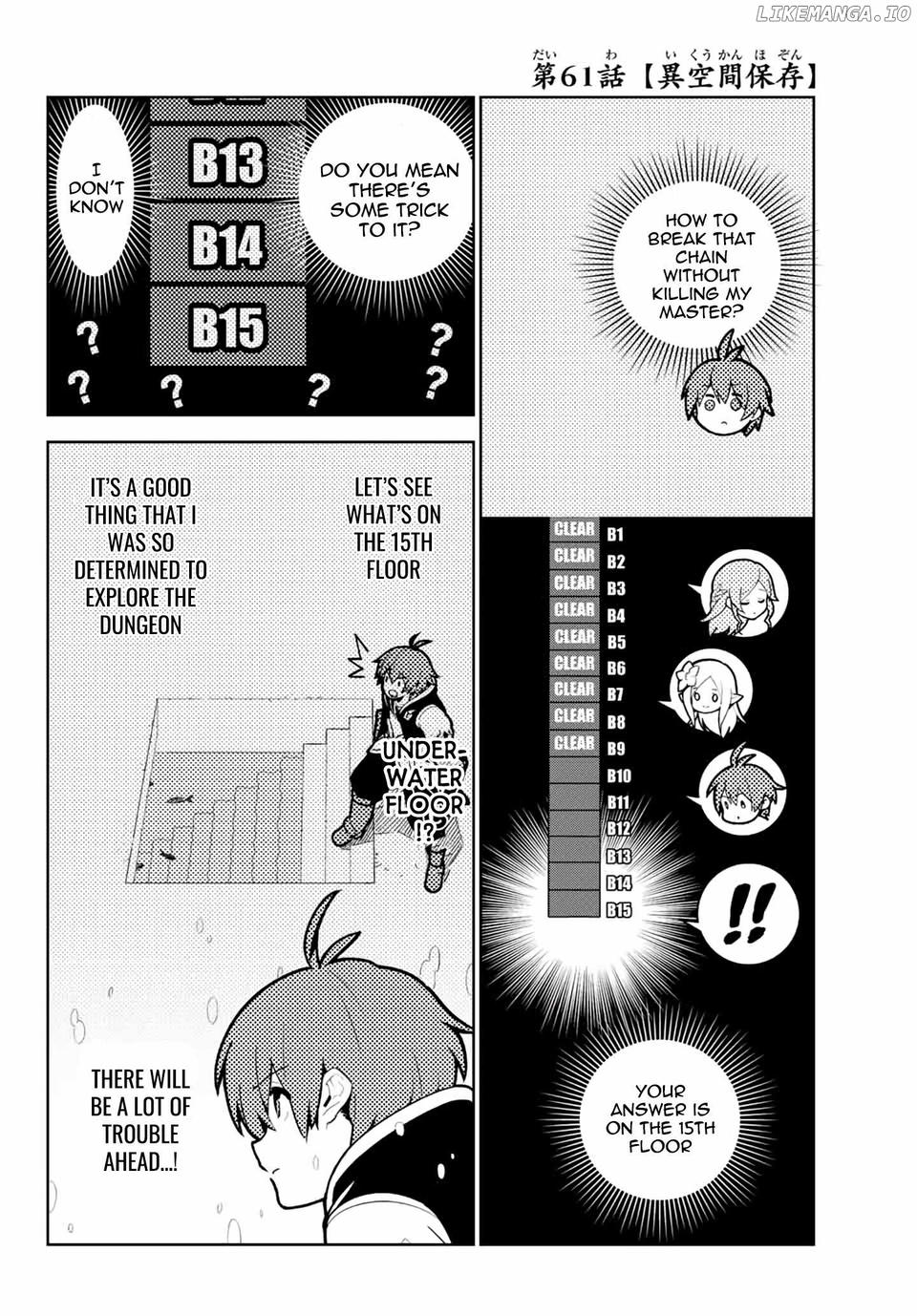 Ore dake Haireru Kakushi Dungeon: Kossori Kitaete Sekai Saikyou chapter 61 - page 3
