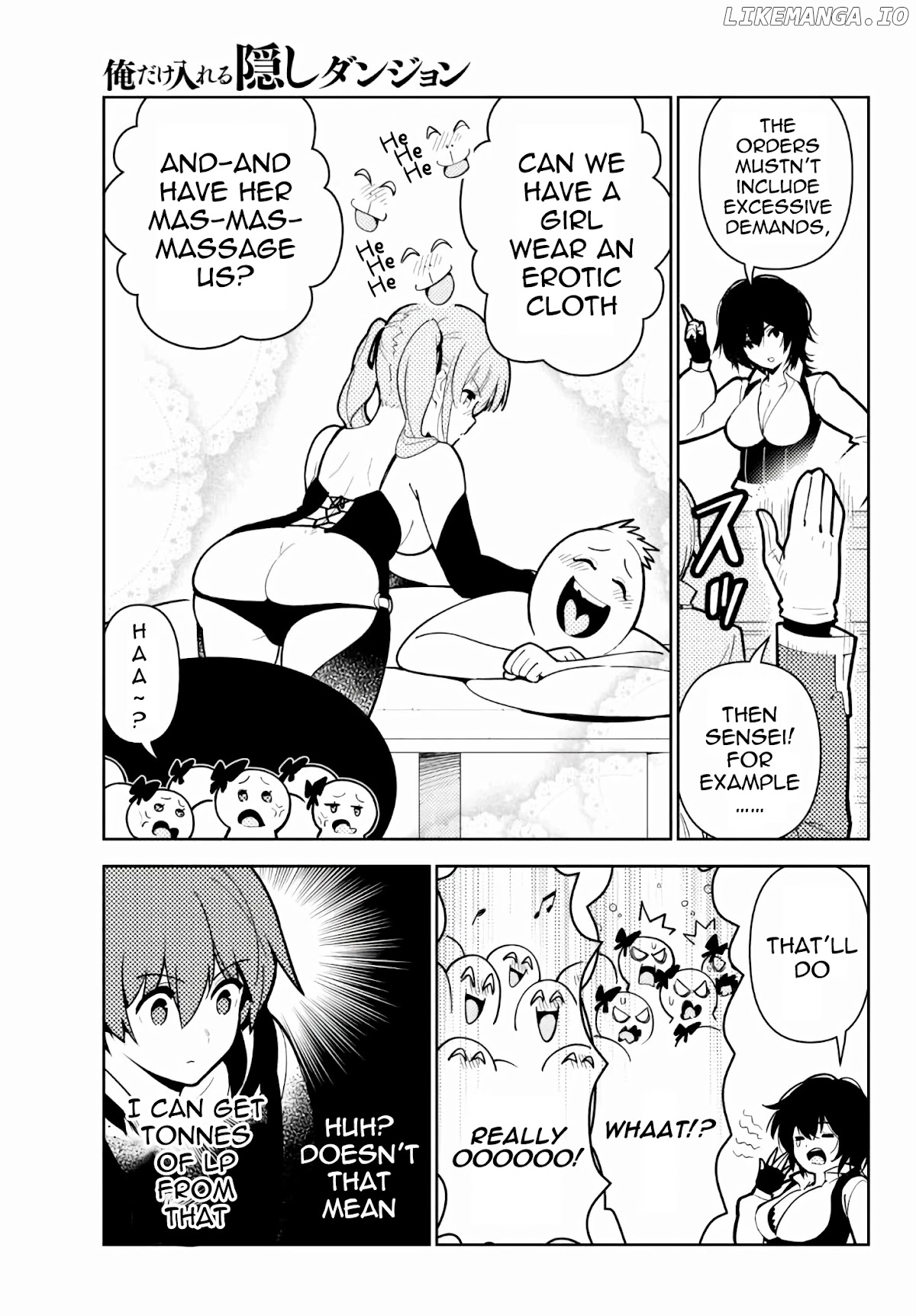 Ore dake Haireru Kakushi Dungeon: Kossori Kitaete Sekai Saikyou chapter 63 - page 7