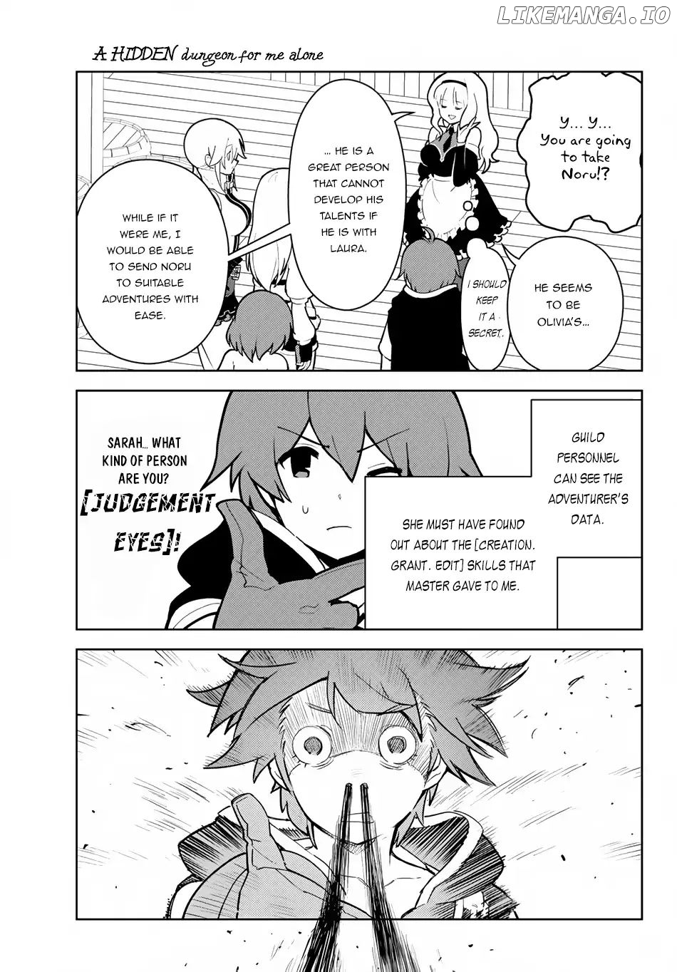 Ore dake Haireru Kakushi Dungeon: Kossori Kitaete Sekai Saikyou chapter 17.2 - page 4