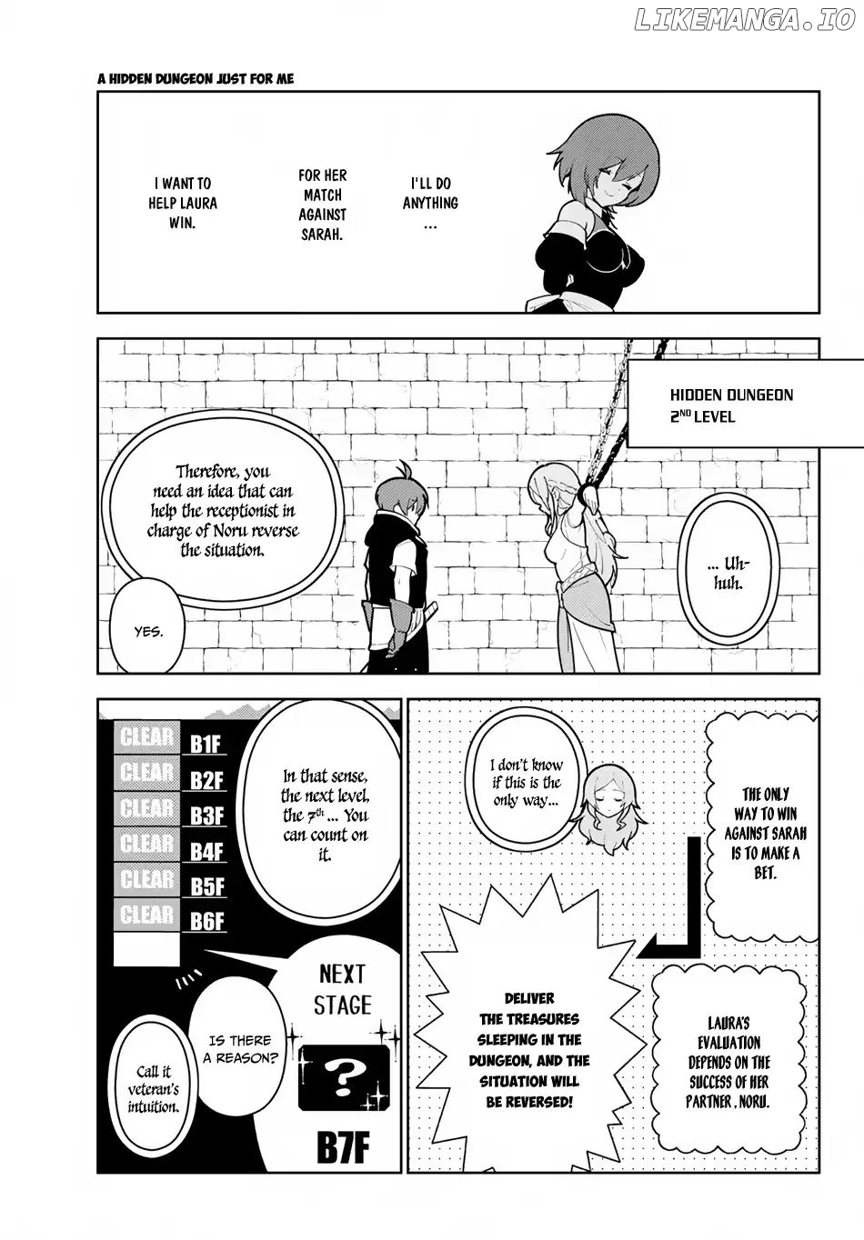 Ore dake Haireru Kakushi Dungeon: Kossori Kitaete Sekai Saikyou chapter 18 - page 8